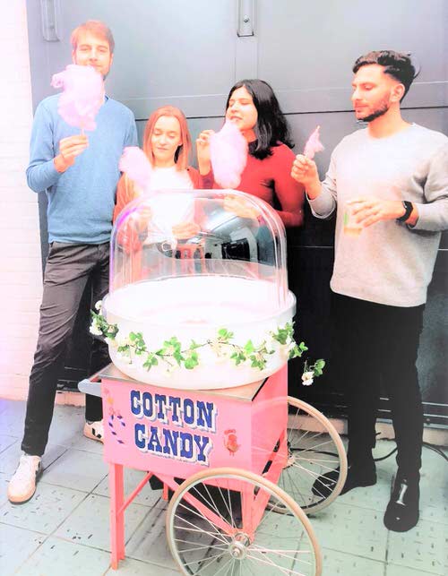 Candy floss machine hire Office party London