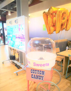Candy floss machine hire corporate event London