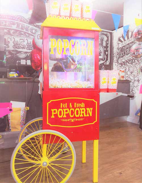 Popcorn Cart Hire Service