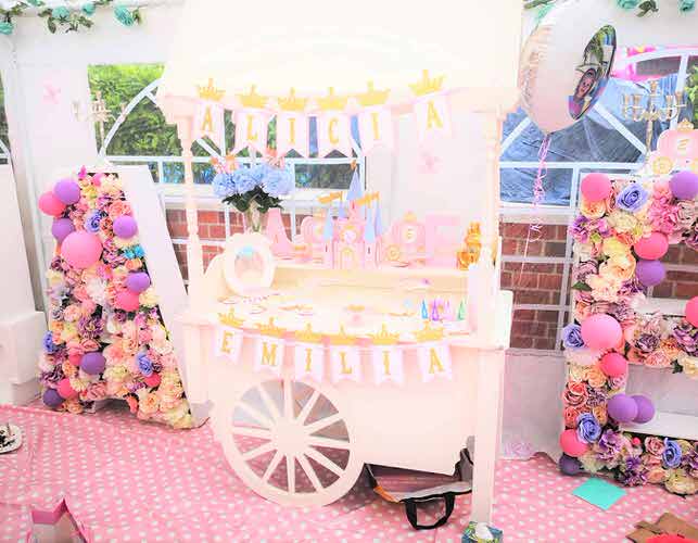 sweet cart hire birthday party
