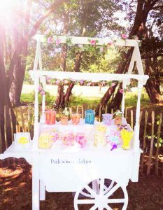 White Sweet Cart Hire bar bat mitzvah , Tisch ,chuppah , huppah, chipe, chupah, or chuppa