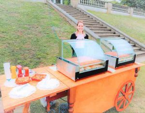hot dog cart hire by Aylin Sweets
