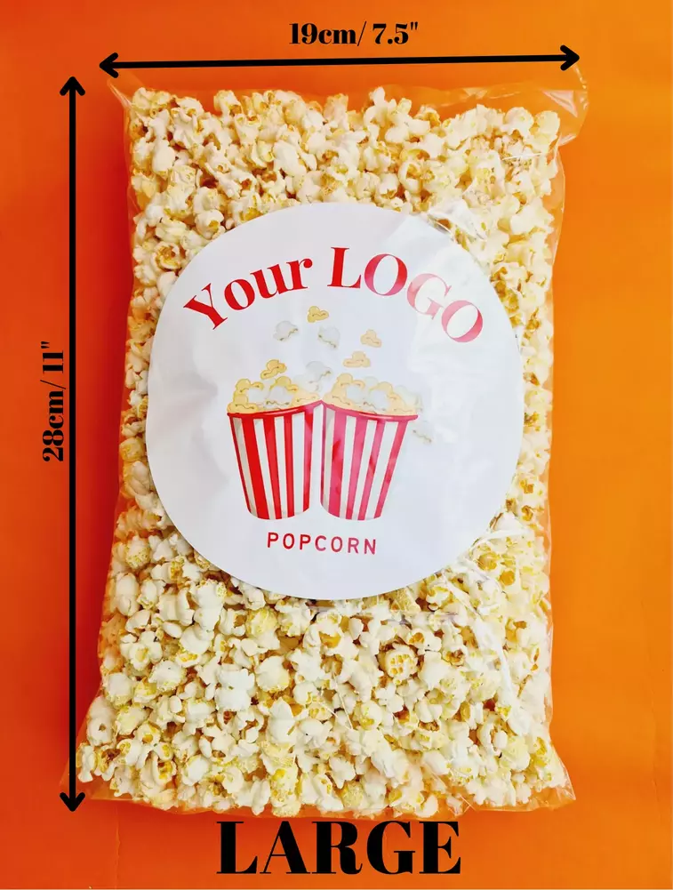 LARGE branded popcorn bag