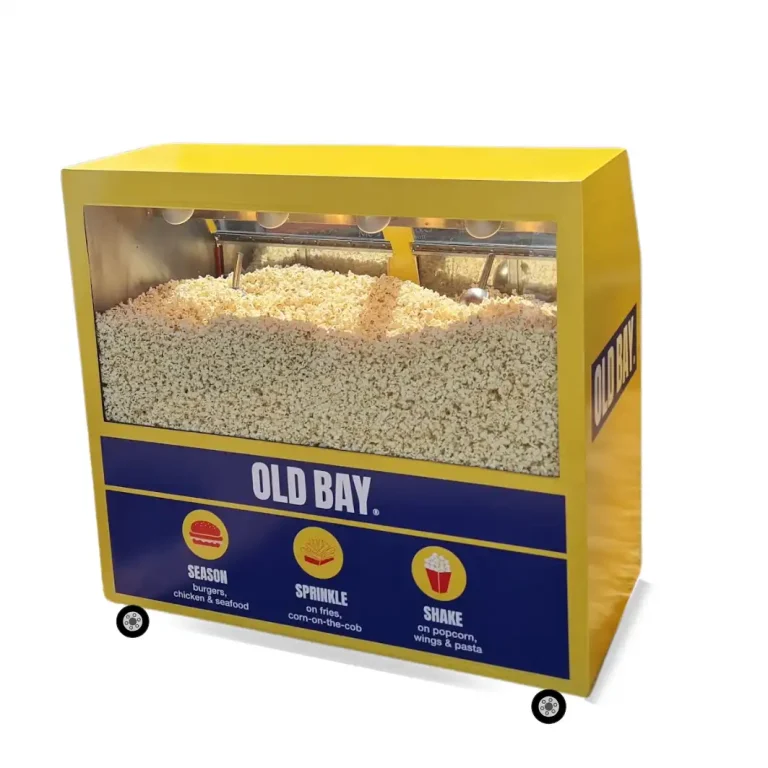Popcorn Warmer display cabinet Hire