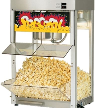 popcorn warmer hire