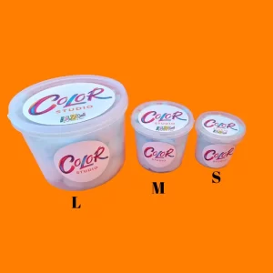 branded candy floss tubs