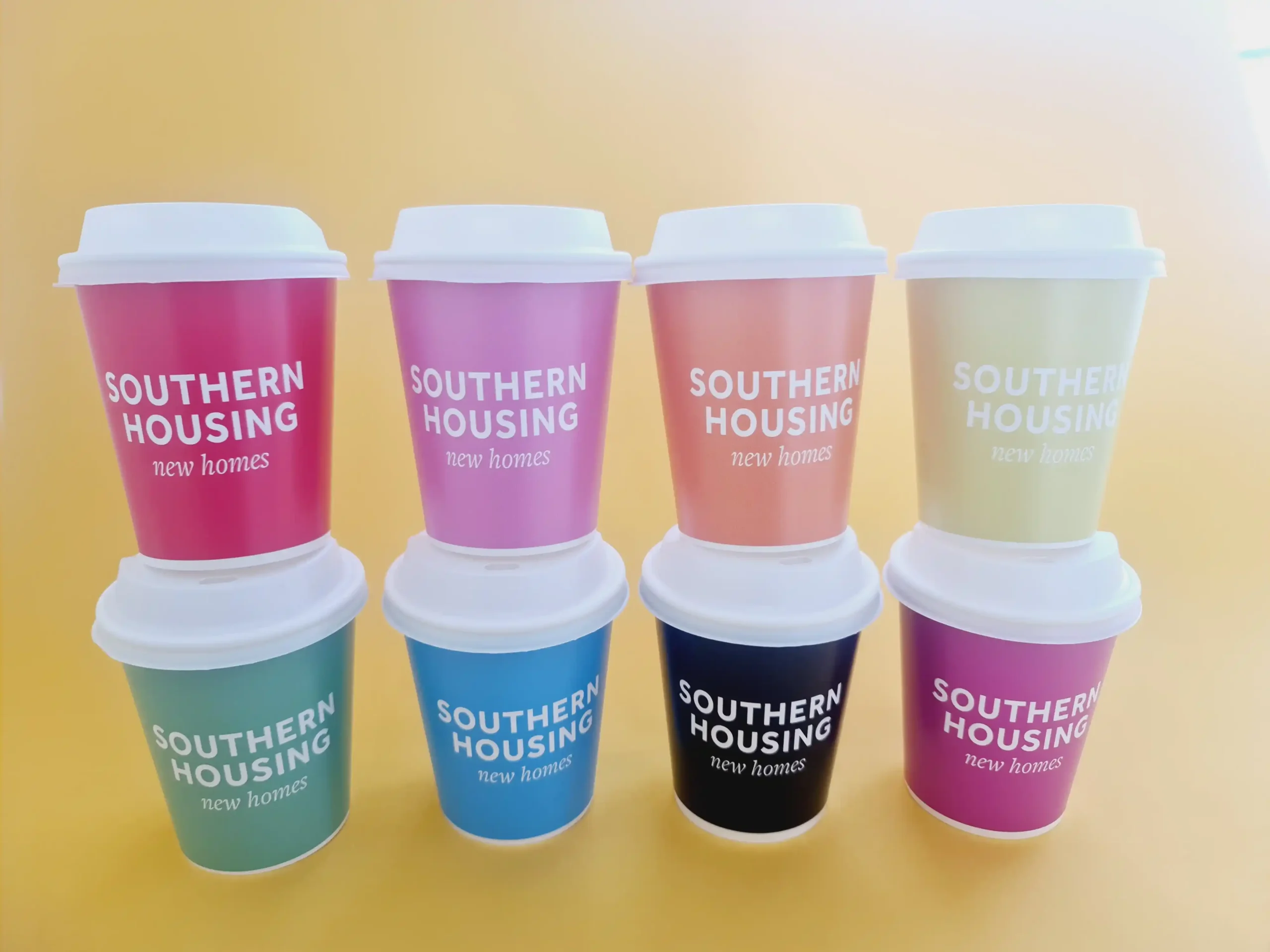 branded printed cup sleeves.