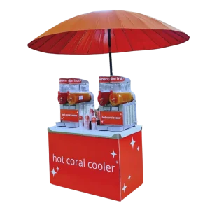 branded slush machine corporate event