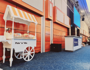 candy cart for rent