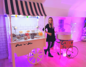 candy cart rental services London