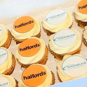 corporate events personalised cupcakes london uk