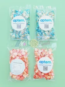 corporate events popcorn bags with logo