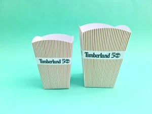 customised printed popcorn box