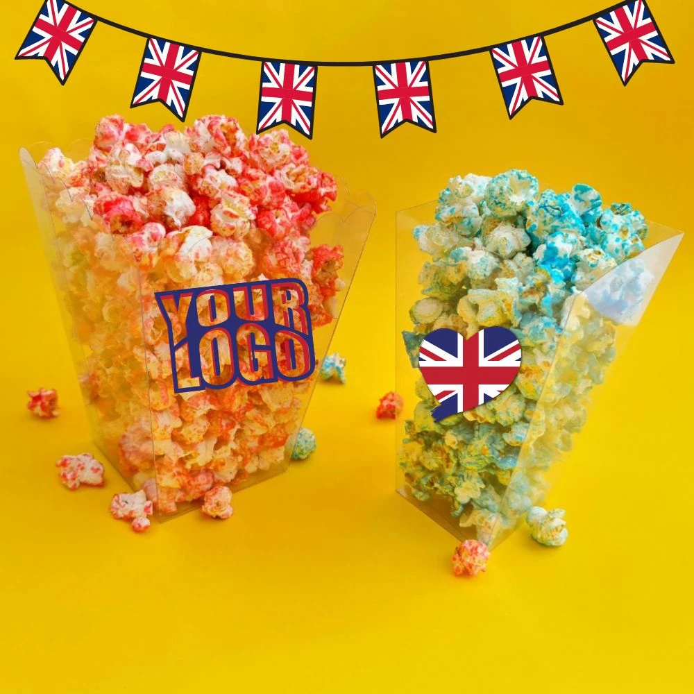 jubilee popcorn boxes corporate event