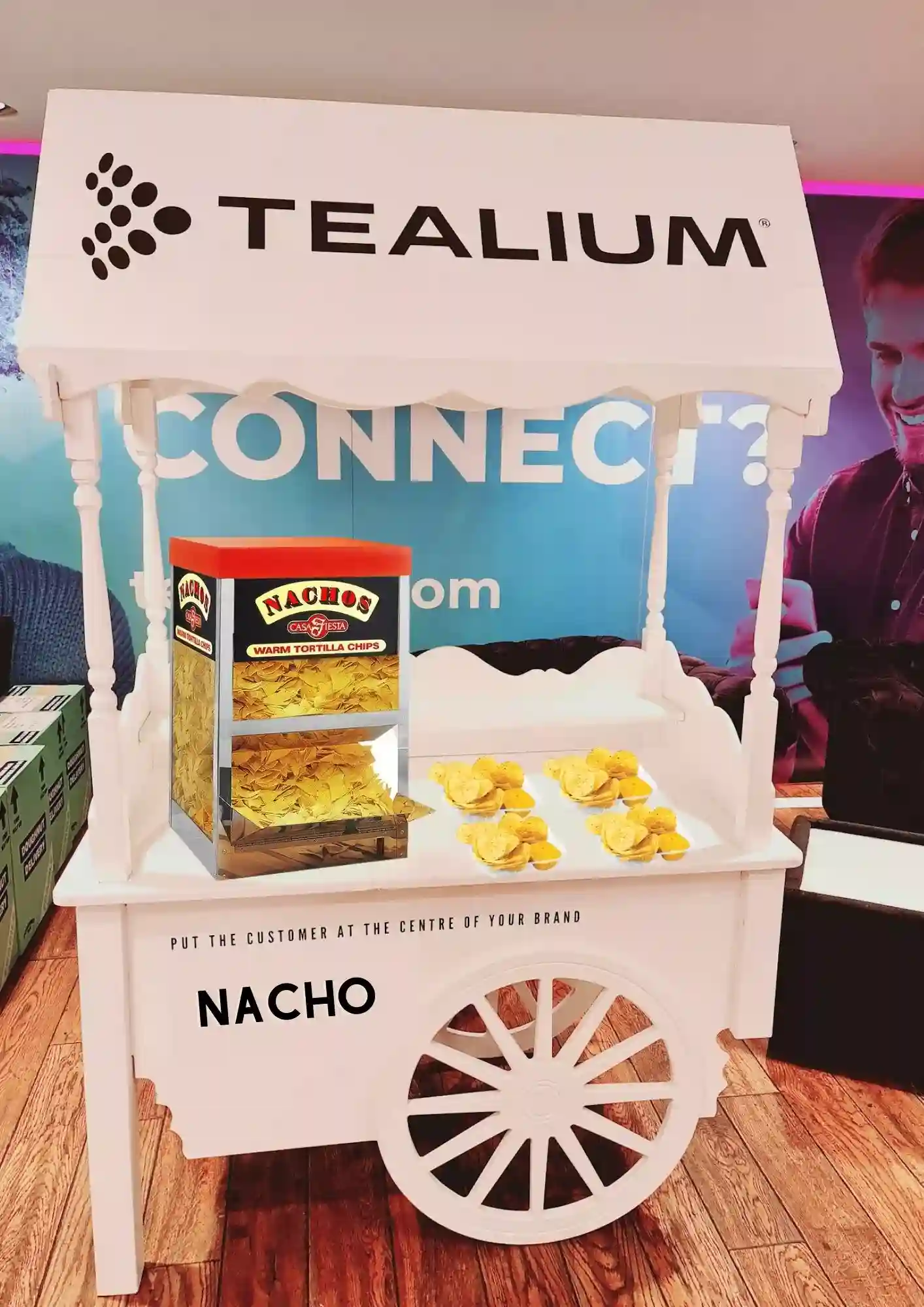 nachos cart warmer hire