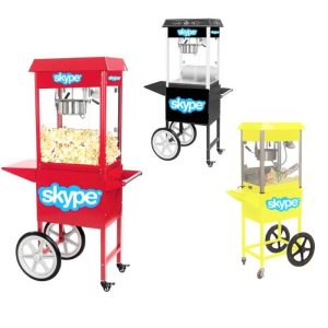 personalised boxes popcorn cart