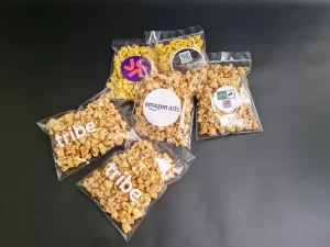 popcorn box branded and popcorn bags branded