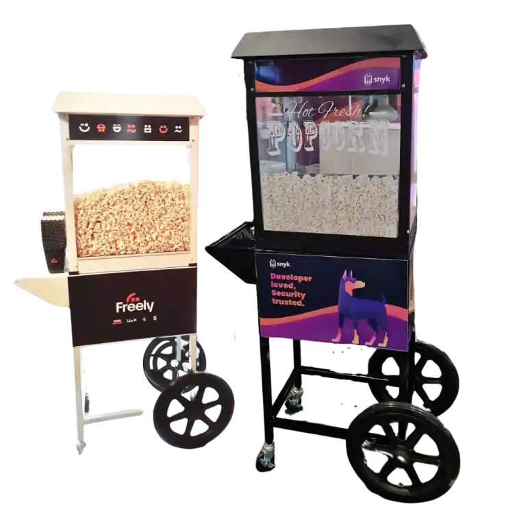 popcorn warmer hire