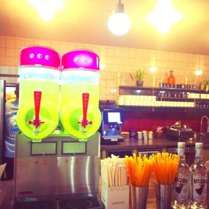 slush machine and vodka business event hire london, uk