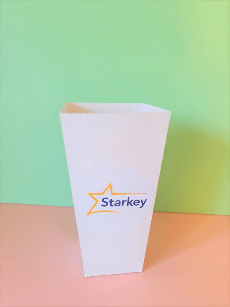 vinyl label popcorn box uk