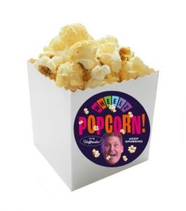 branded popcorn box